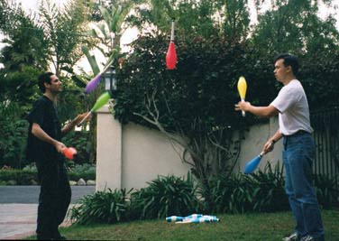 Ben and Dean Juggling