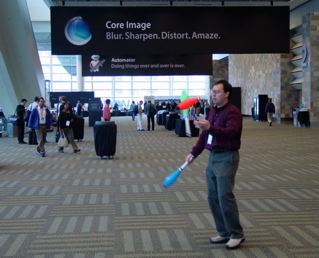 Dean Juggling Moscone West