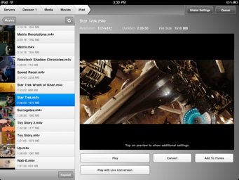 Air Video Sharing iPad