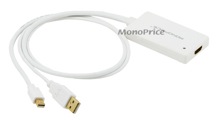 Mini DisplayPort + USB to HDMI