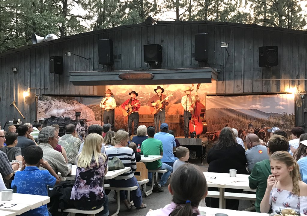 Musicians at Bar D Chuckwagon